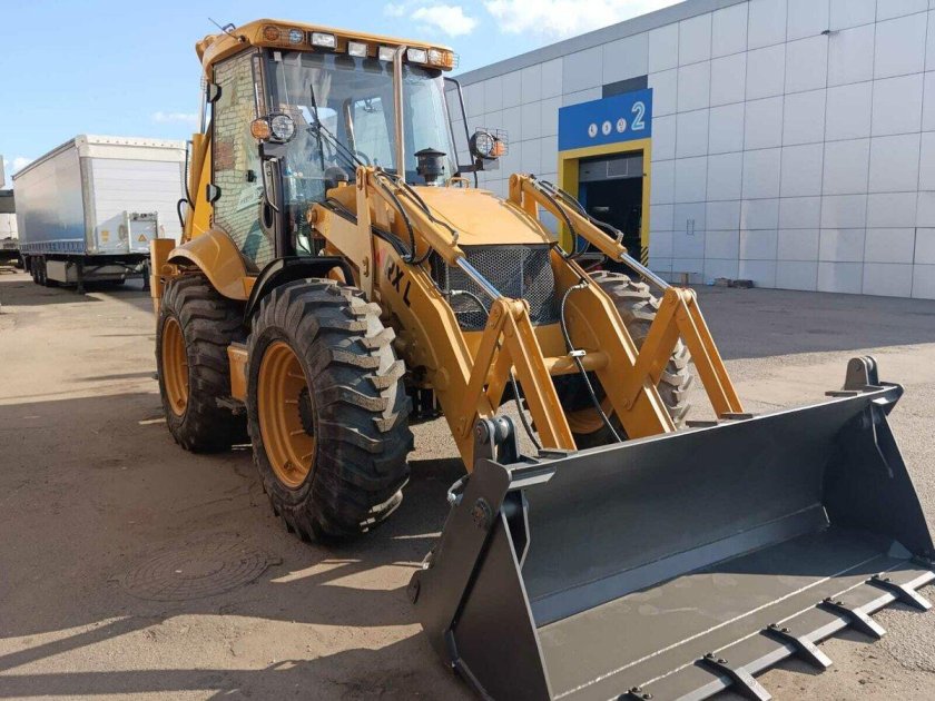 Shanmon 388h экскаватор-погрузчик