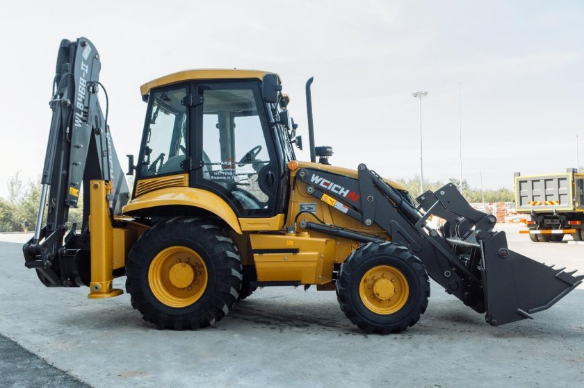 Weichai экскаватор-погрузчик wlb468-II