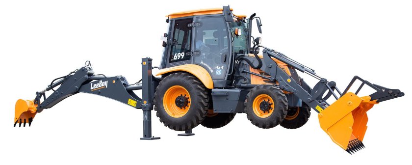LEEBOY экскаватор погрузчик