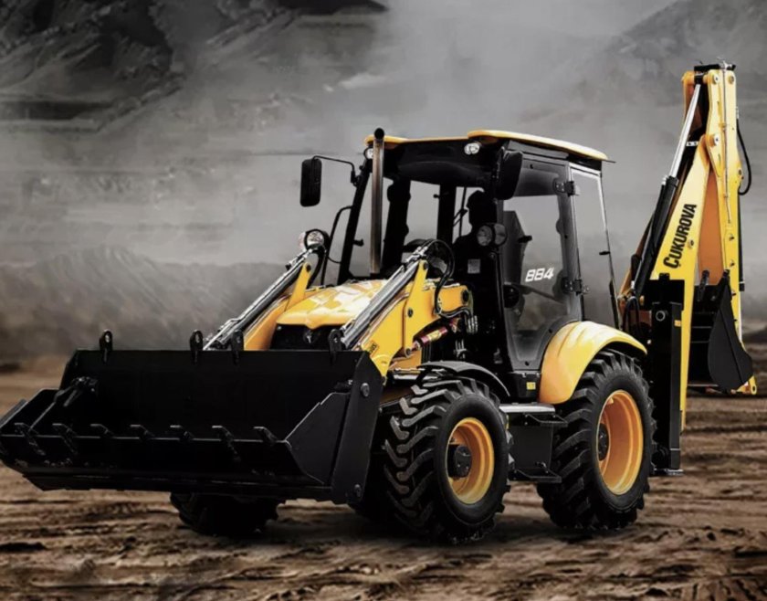 Cukurova 884 экскаватор погрузчик