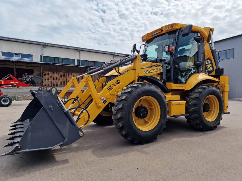 Телескоп на экскаватор погрузчик