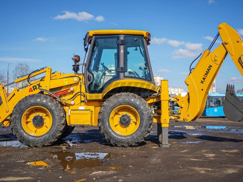 Экскаватор-погрузчик Kaiman 4rxl