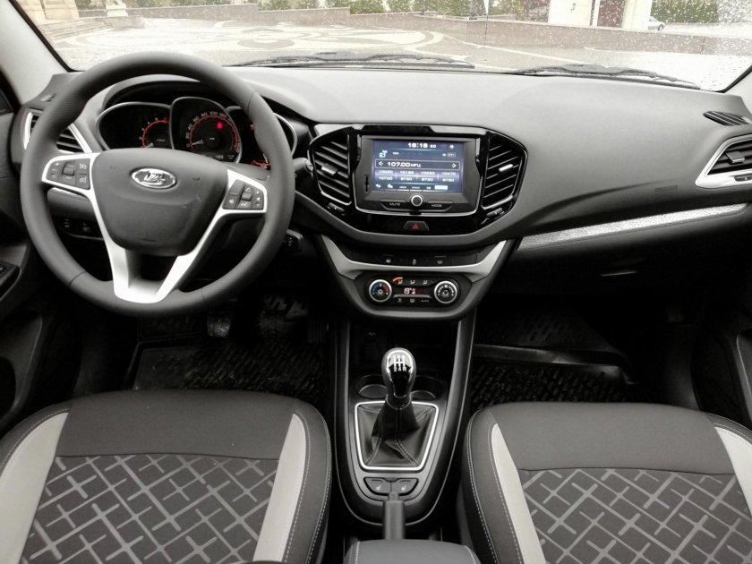 Лада Веста св кросс салон