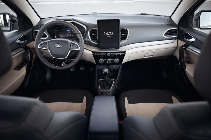 Лада Веста ng салон