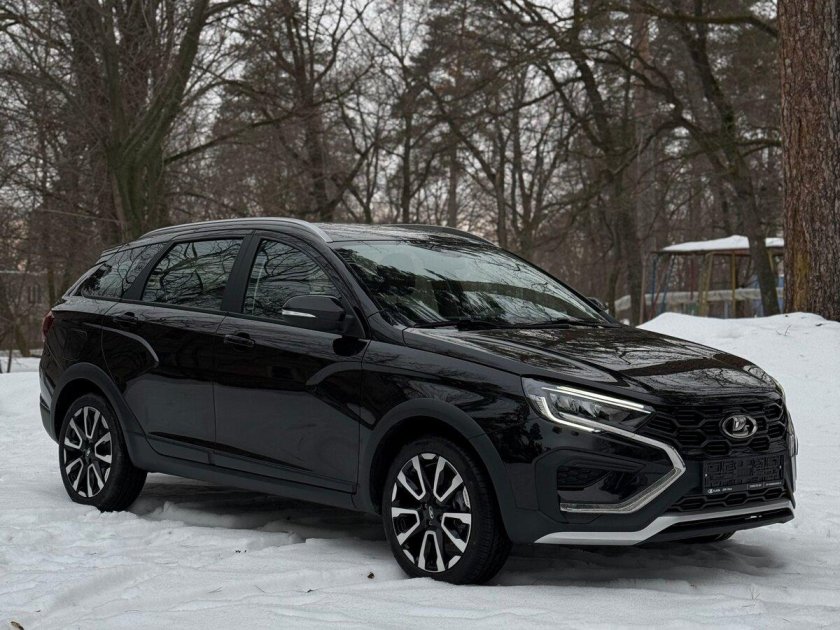 Лада веста св кросс черная