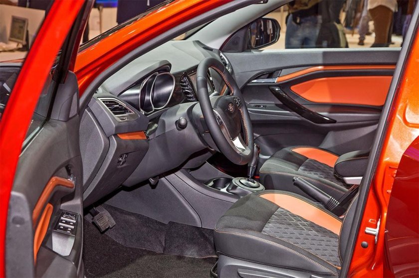 Лада Веста кросс седан салон