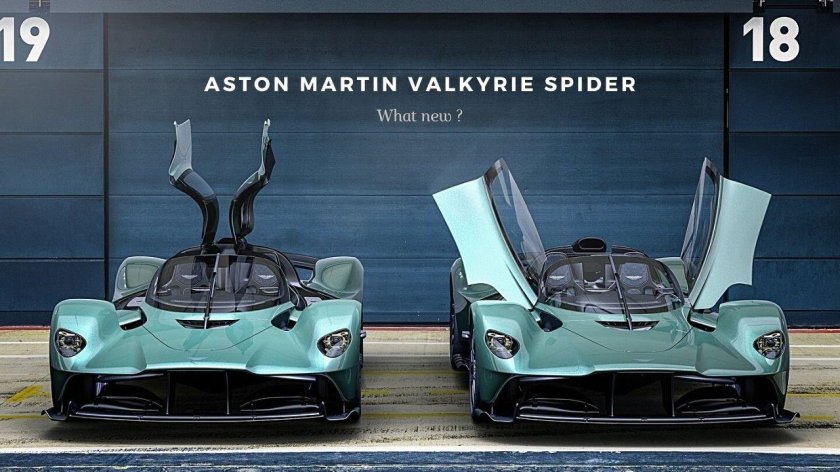Астон Мартин Валькирия Спайдер