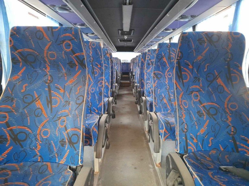 Yutong zk 6122 h 9 салон