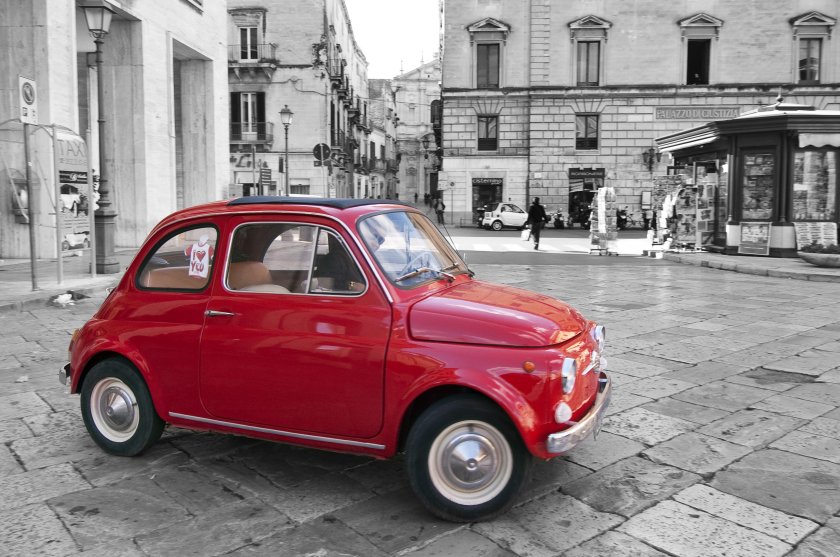 Fiat 500 старый