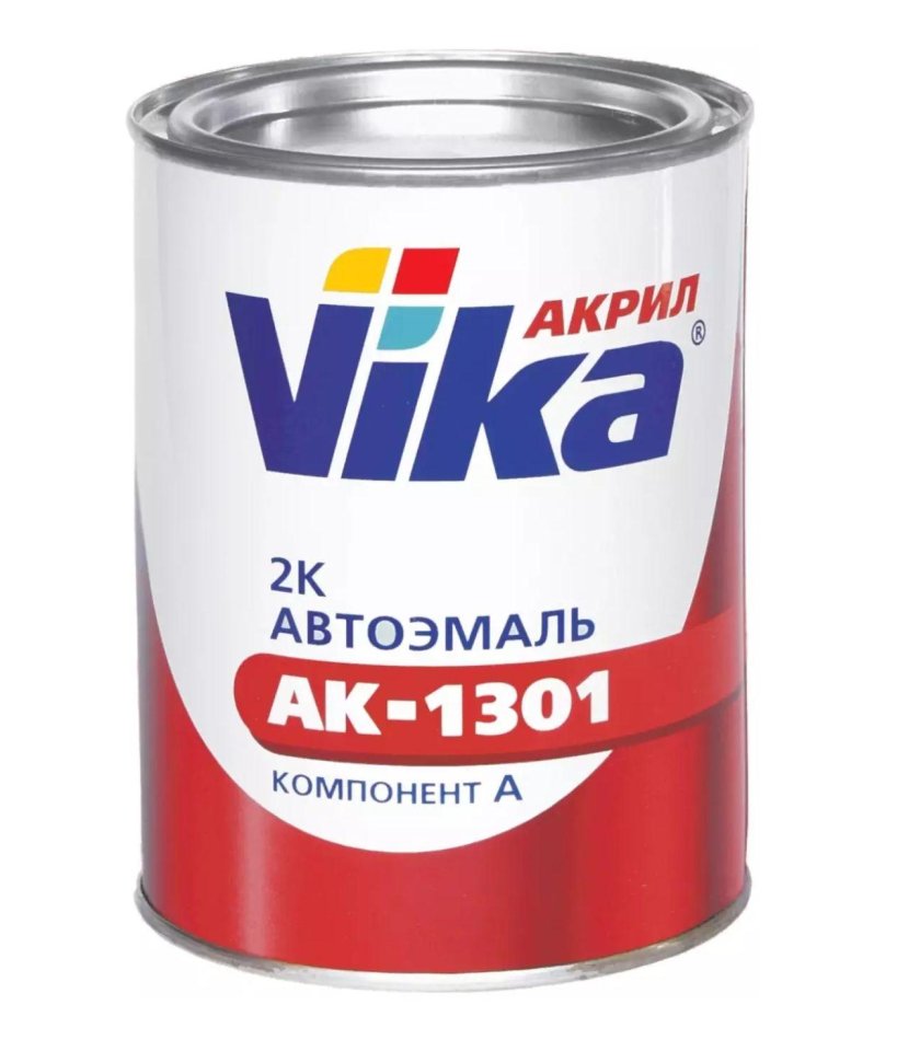 Краска автоэмаль Vika ак1301 0,85кг синяя
