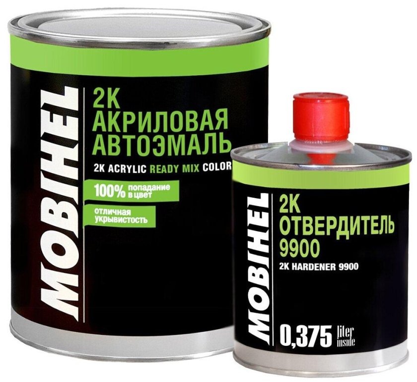 Mobihel акриловая автоэмаль