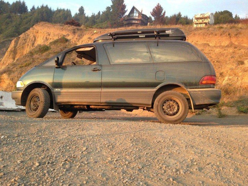 Тойота Превия 1990-1999 полный привод