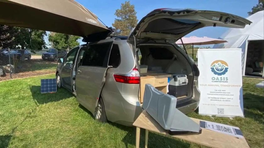 Toyota Sienna Camper