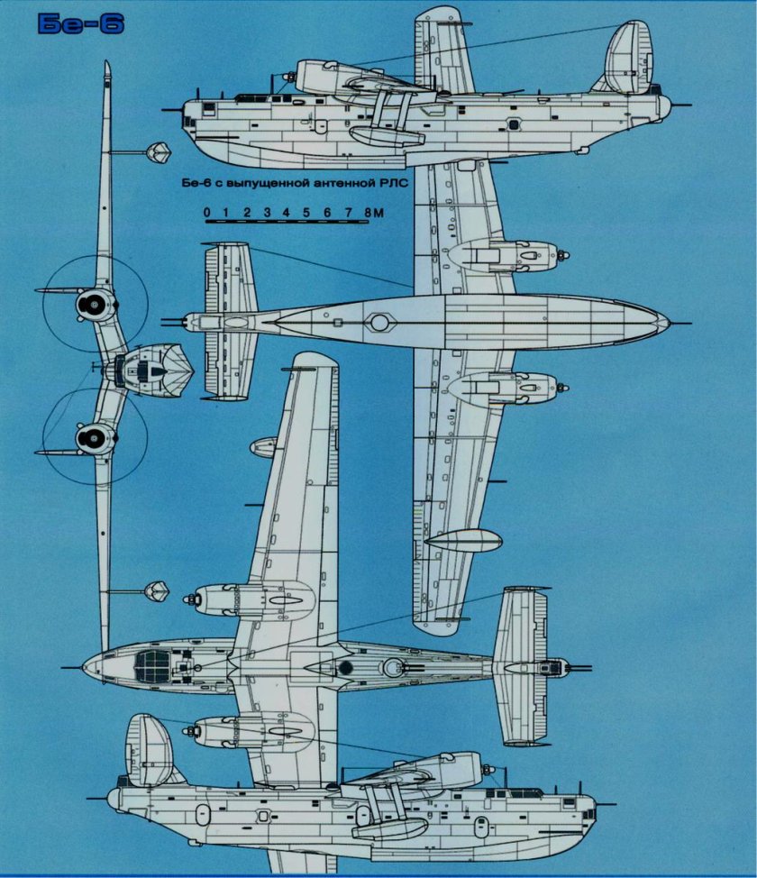 Бе-6 чертежи