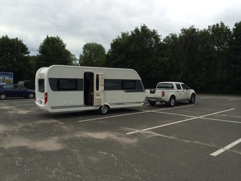 Стоянка автодомов