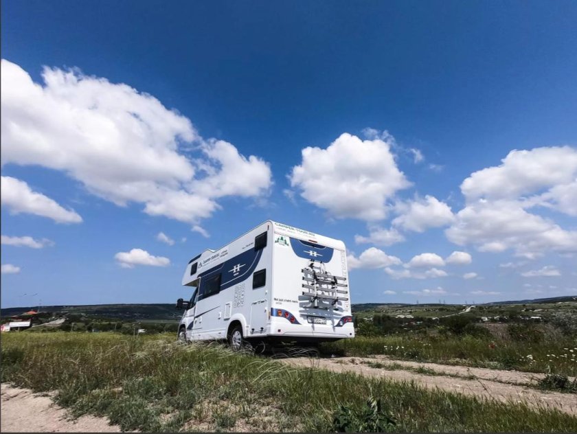 Стоянка автодомов