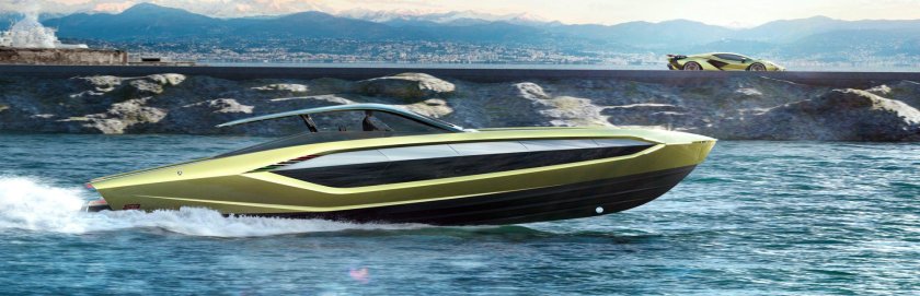 Яхта Tecnomar for Lamborghini 63