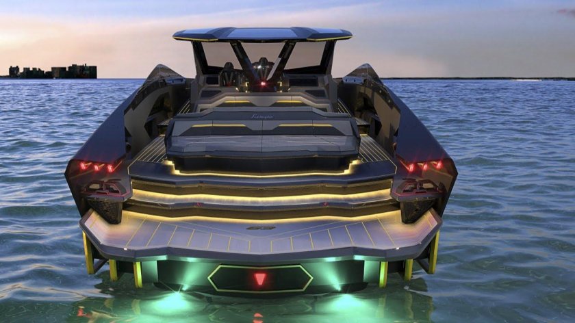 Lamborghini 63 Yacht by Tecnomar