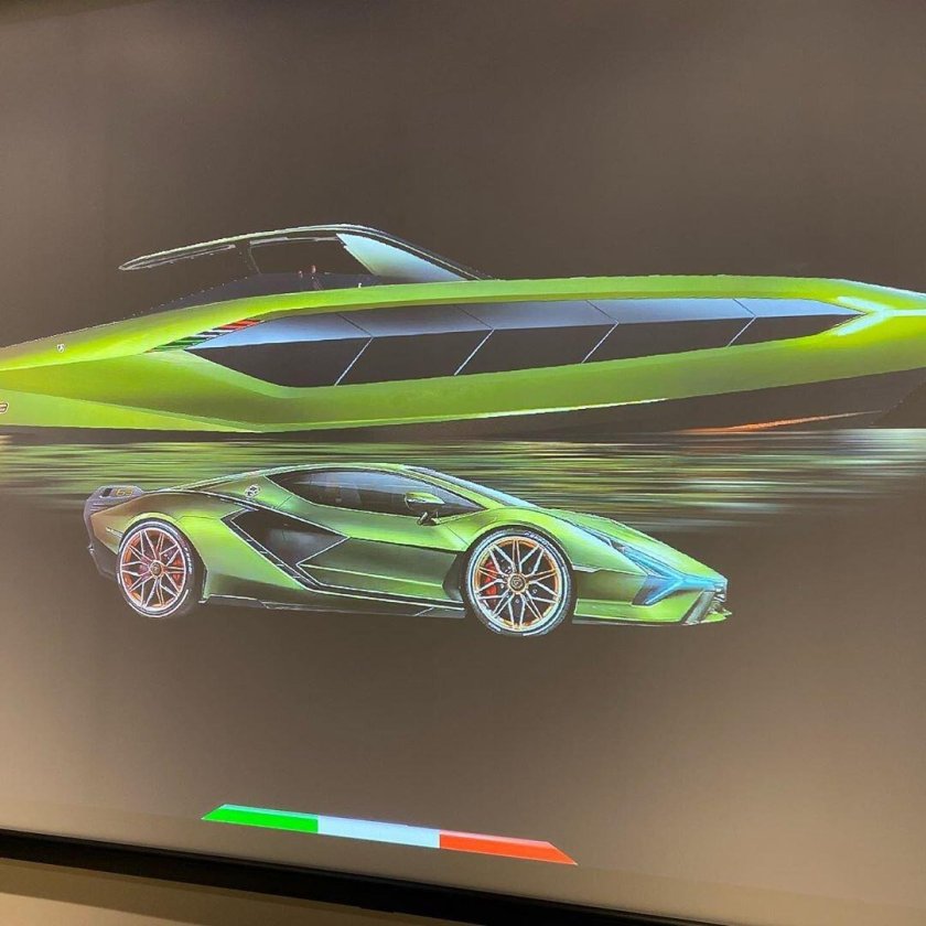 Яхта Lamborghini Конора МАКГРЕГОРА