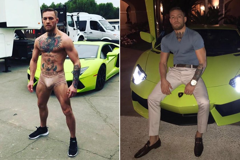 Конор МАКГРЕГОР В Lamborghini