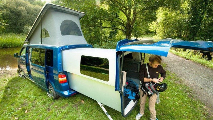 VW t5 Doubleback Camper