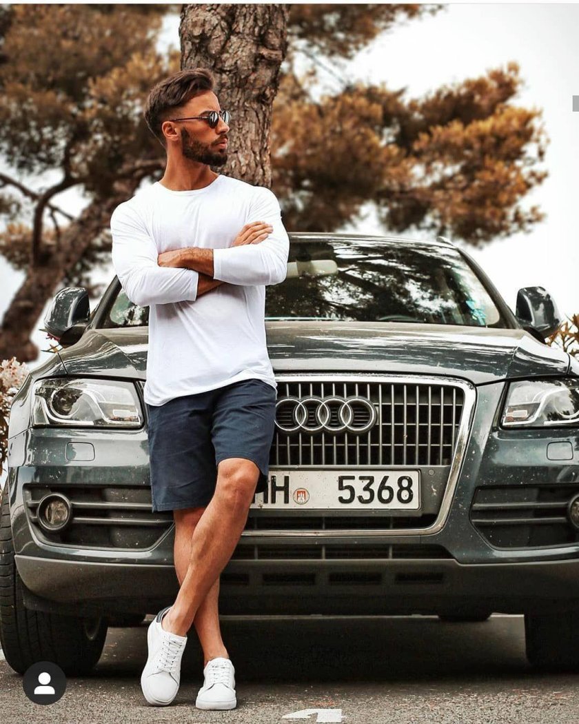 Фотосессия с машиной мужская