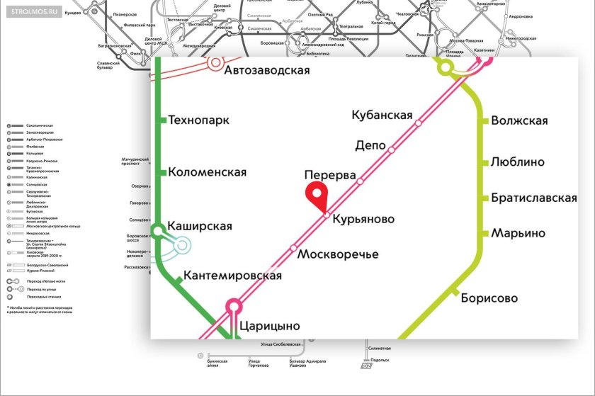 Станция Курьяново МЦД 2