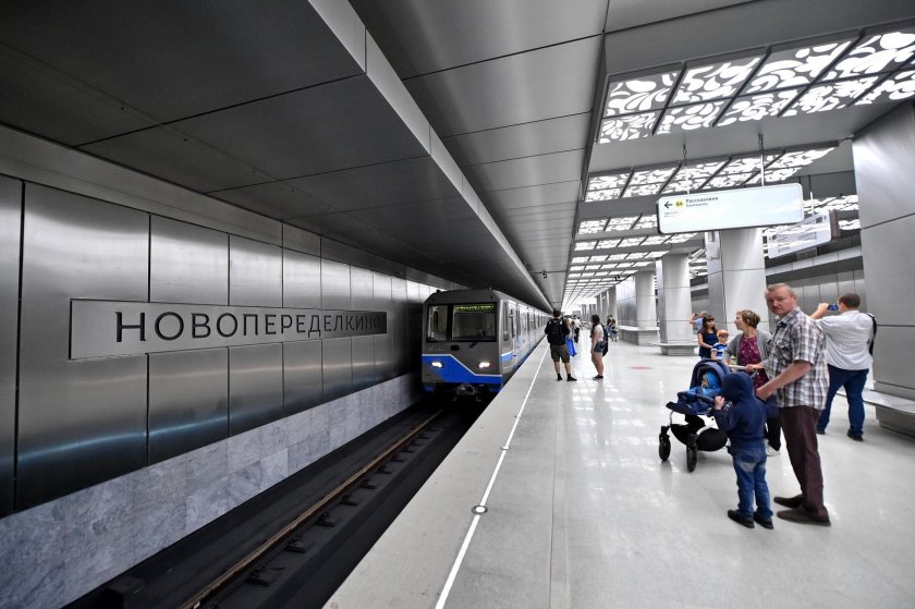 Станция Новопеределкино