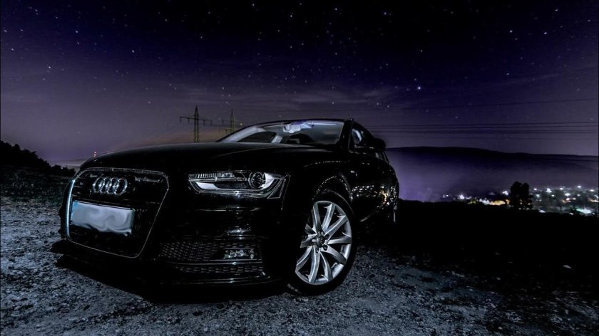 Ауди а6 черная