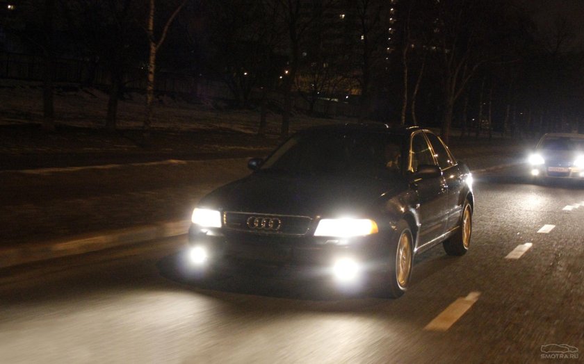 Ауди а5 2015 г за рулём зимой ночью