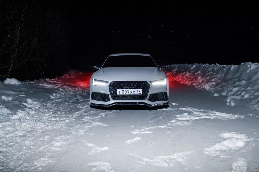 Ауди РС 6 белая