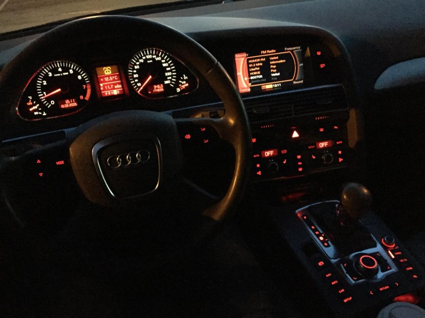 Audi a6 Interior c8 Night