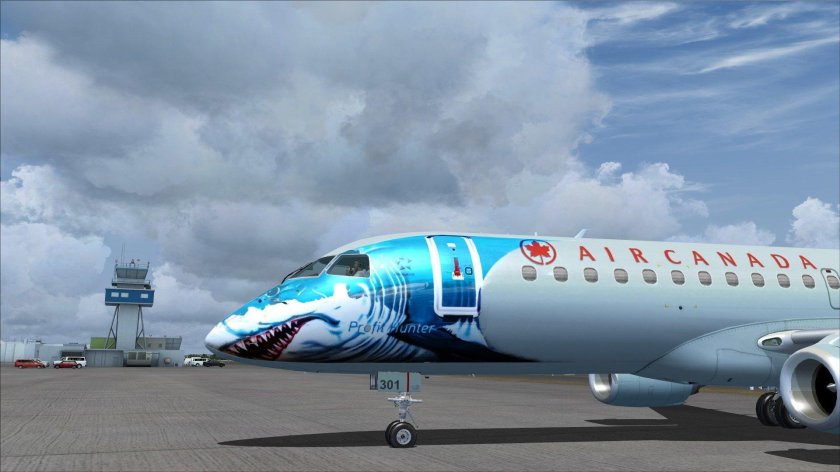 Самолет Шарк акула