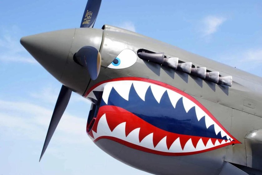 P-40f Warhawk пропеллер
