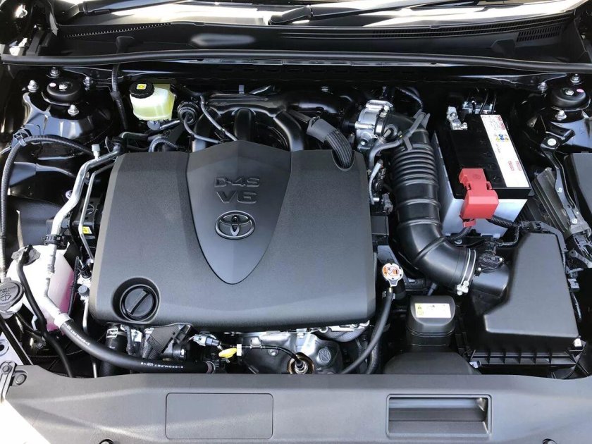 Подкапотка Камри 70