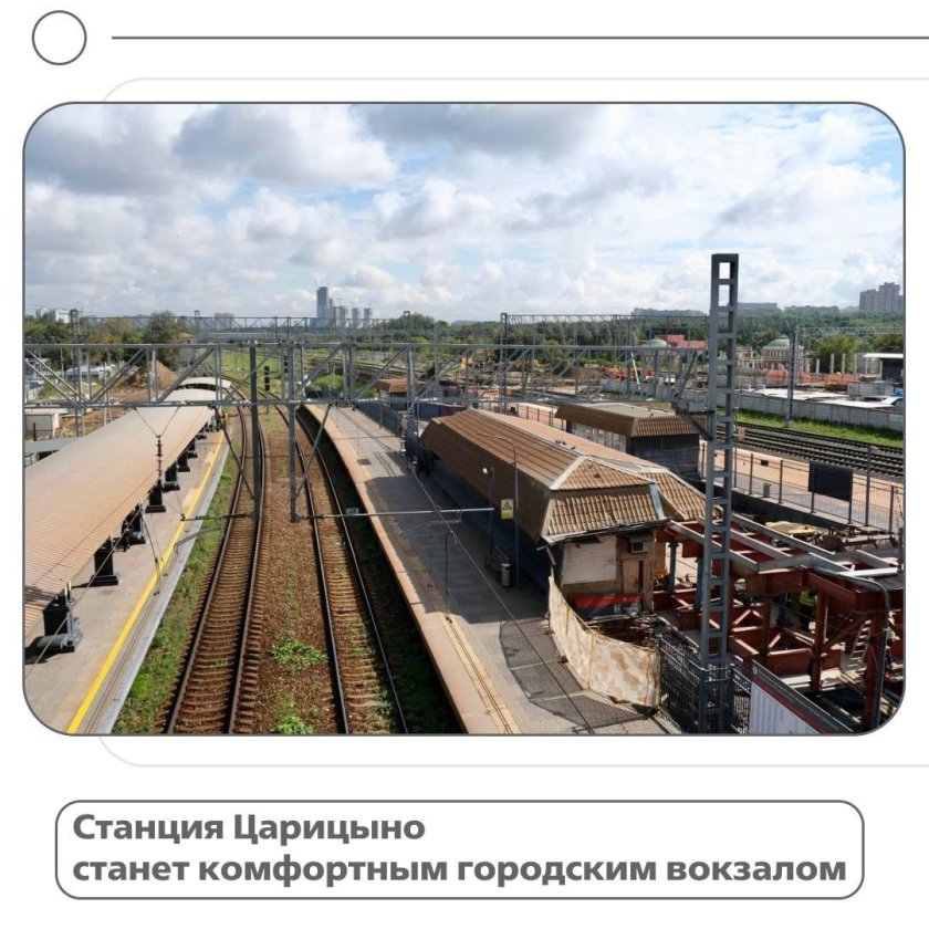 Железнодорожная станция царицыно