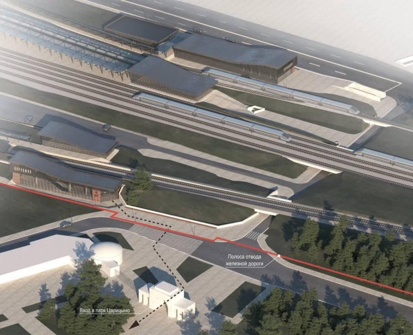 Станция нижегородская пересадочный узел