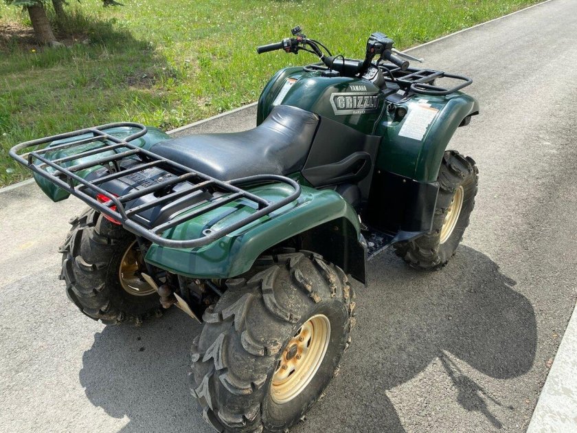 Ямаха гризли 350