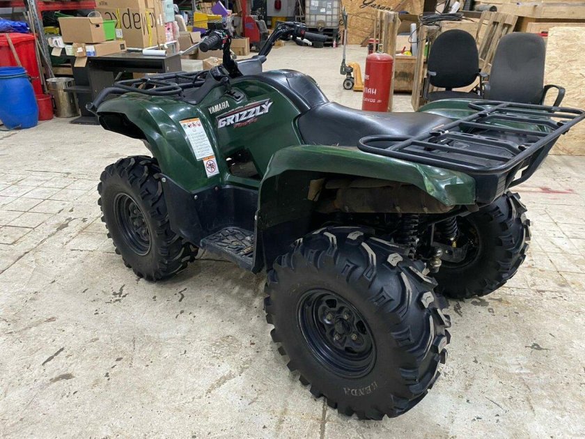 Квадроцикл ямаха гризли 700