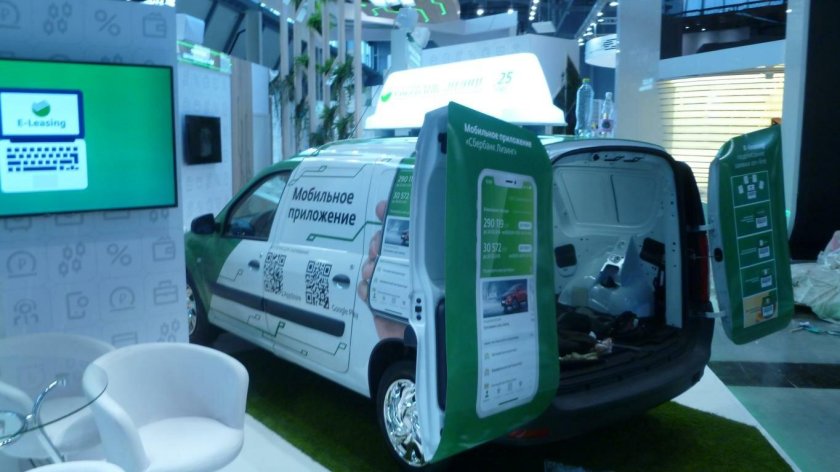 Брендирование автомобиля Сбер