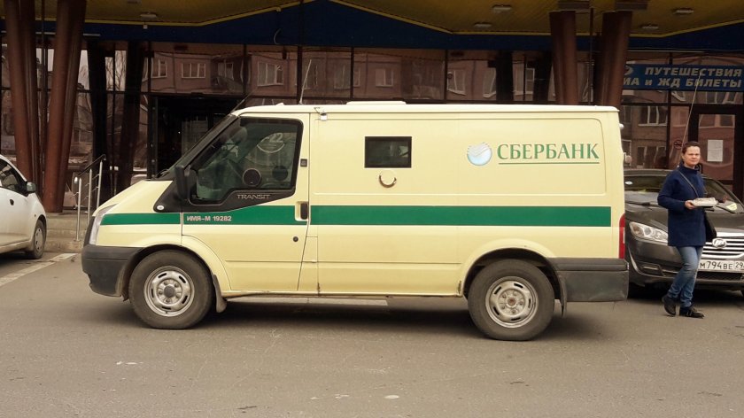 Форд Транзит инкассаторский