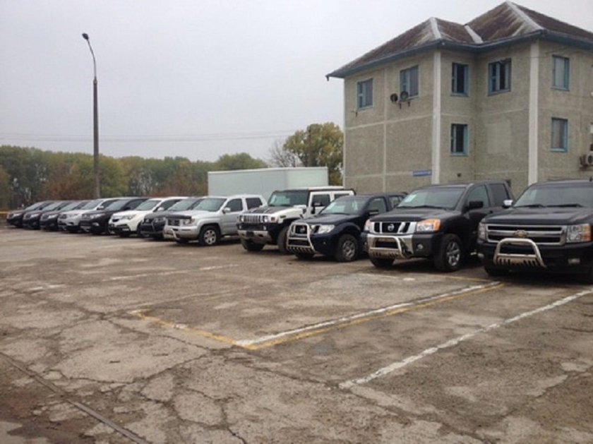 Конфискованные автомобили