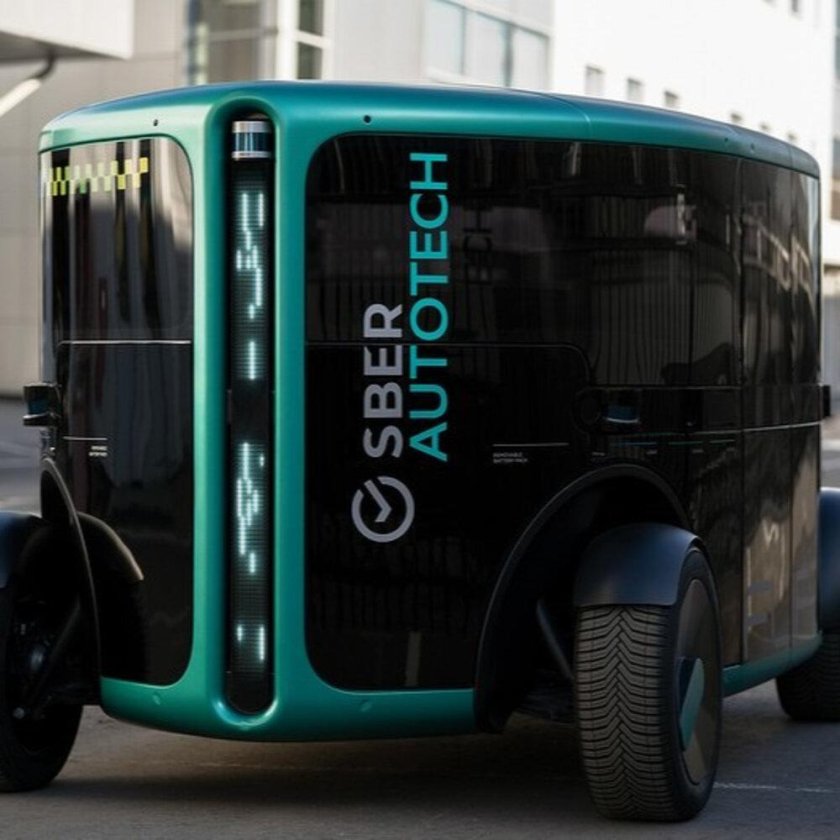 Беспилотное такси Сбер