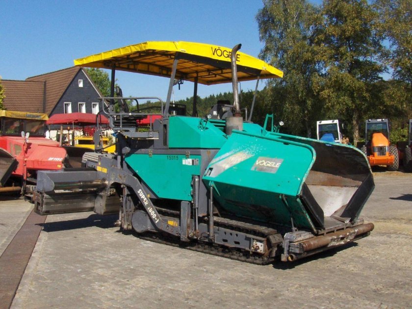 Асфальтоукладчик Vogele 1800