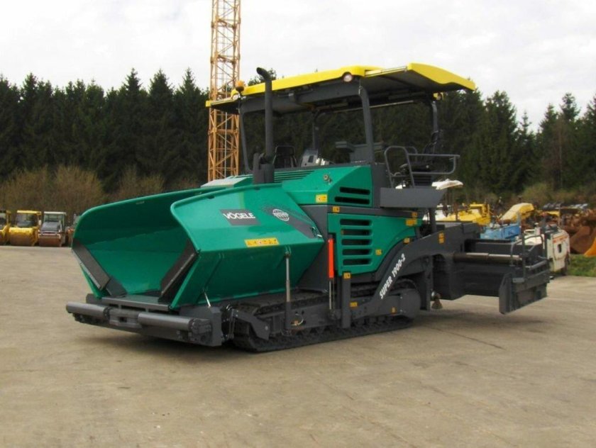 Асфальтоукладчик Vogele super 1900