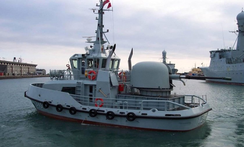 Датский буксир HDMS alsin.