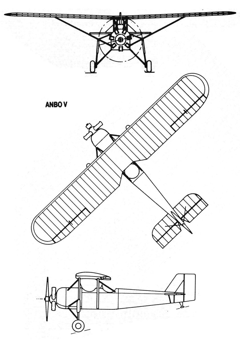 Anbo-v учебный летательный аппарат