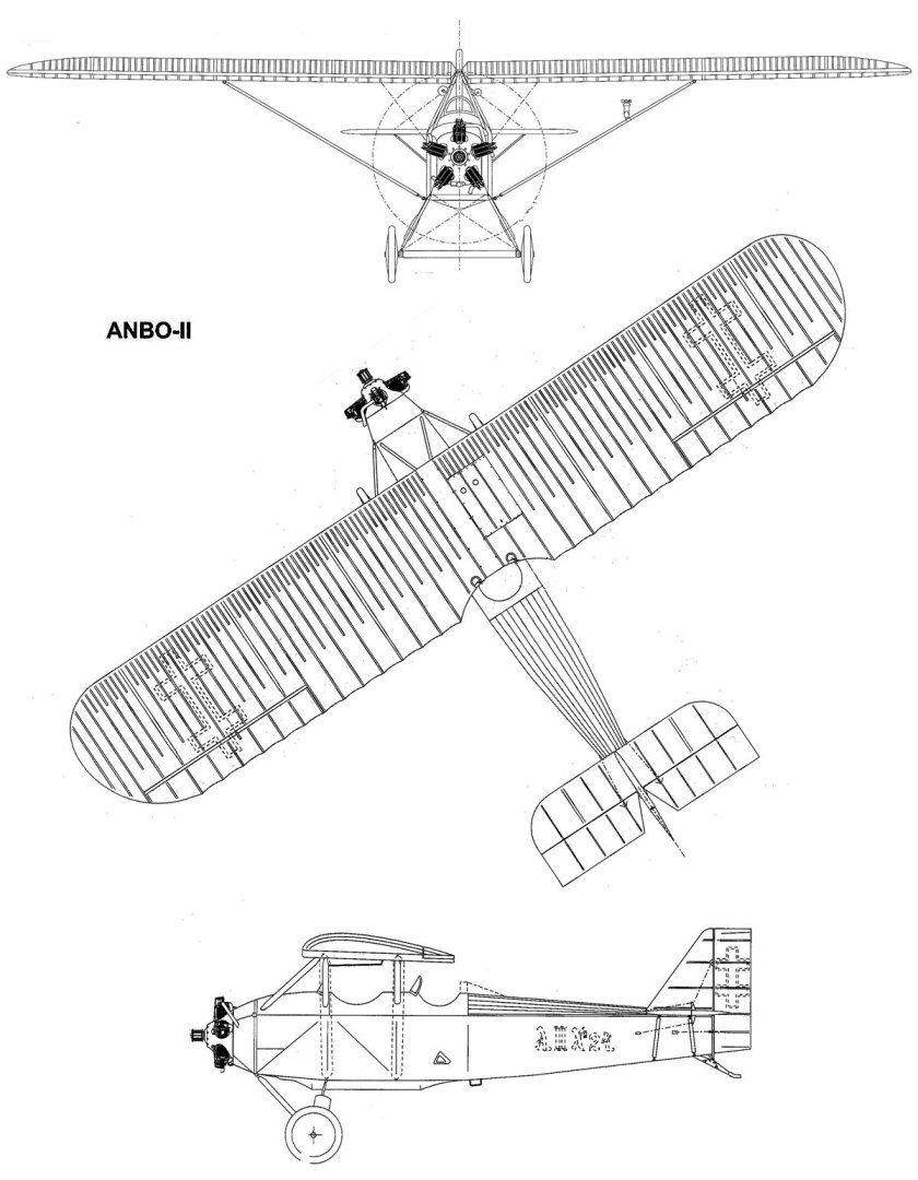 Самолет чертеж