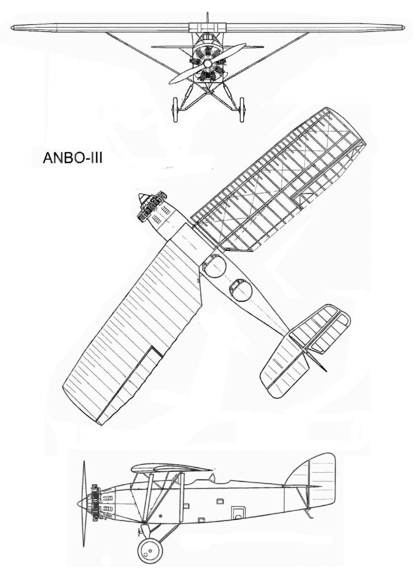 Anbo-v учебный летательный аппарат