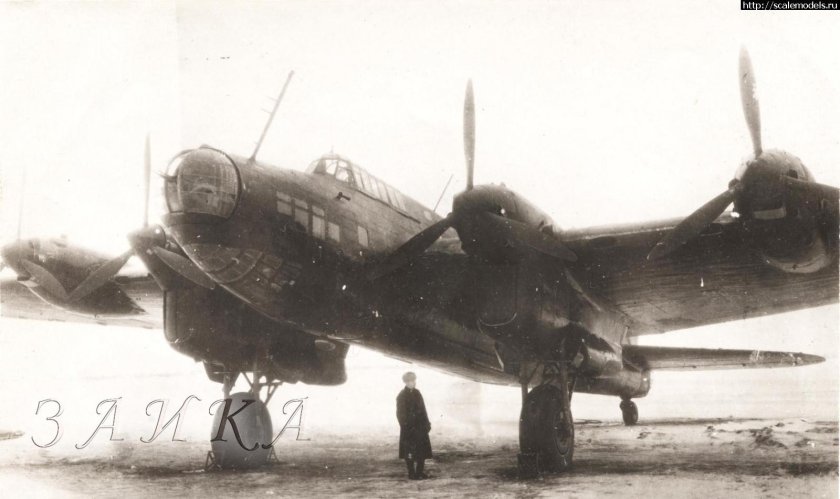 Самолет Петляков пе-8